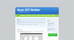 Desktop Screenshot of nfobuilder.com